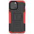 Shockproof TPU met stevig hoesje geschikt voor iPhone 13 Pro Max - Rood en zwart