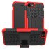 Shockproof bescherming hoesje geschikt voor iPhone 7 8 SE 2020 SE 2022 case - Rood