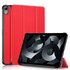 Trifold kunststof hoes geschikt voor iPad 10e gen 10.9 inch 2022 - rood