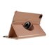 360 Rotating bookcase geschikt voor iPad Pro 11 inch (2018 2020 2021 2022) &amp; iPad Air 4 en 5 - rose gold