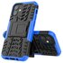 Shockproof kickstand anti-slip kunststof en TPU hoesje geschikt voor iPhone 12 mini - blauw