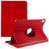 360 Rotating bookcase Vegan Leather hoes geschikt voor iPad 10e gen 10.9 inch 2022 - rood