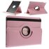 Roze geschikt voor iPad Air 2 hoesje case met draaibare cover standaard