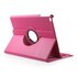 Roze geschikt voor iPad 2017 2018 case hoesje draaibare cover standaard