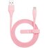 MOMAX MFi Lightning USB Cable 1 meter - Roze oplaadkabel