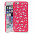 Vogelnest geschikt voor iPhone 6 6s hardcase hoesje Bird nest design - Roze