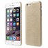 Brushed hardcase hoesje geschikt voor iPhone 6 6s - Beige