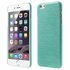 Brushed hardcase hoesje geschikt voor iPhone 6 6s - Blauw