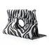 Zebra draaibare hoes standaard case geschikt voor iPad 2017 2018 - Zwart Wit