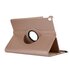 Lederen geschikt voor iPad Air 3 (2019) &amp; iPad Pro 10.5 &amp; iPad 10.2 inch draaibaar cover case - Goud Standaard