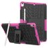 Hybride TPU Polycarbonaat geschikt voor iPad Air 3 (2019) &amp; iPad Pro 10.5 inch case - Roze Profiel Standaard