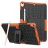 Hybride TPU Polycarbonaat geschikt voor iPad Air 3 (2019) &amp; iPad Pro 10.5 inch case - Oranje Profiel Standaard