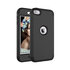 Armor Case geschikt voor iPod Touch 5 6 7 - Zwart hoesje - Extra Bescherming