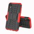 Hybride standaard case shockproof hoesje geschikt voor iPhone XS Max - Rood