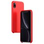 Baseus Original LSR Series Liquid Silicone Gel Case geschikt voor iPhone XR Hoes - Rood