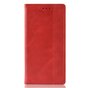 Vintage kunstleer Wallet Case geschikt voor iPhone XR - Rood hoesje