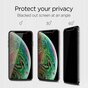 Spigen Privacy Glass + Frame screenprotector geschikt voor iPhone 11 - transparant