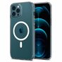 Spigen Ultra Hybrid Magneetring TPU Air Cushion hoesje geschikt voor iPhone 12 Pro Max - transparant