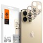 Spigen Camera Lens Glass Protector 2 pack geschikt voor iPhone 13 Pro en iPhone 13 Pro Max - goud