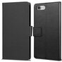 Just in Case Wallet Case hoesje geschikt voor iPhone SE 2020 en iPhone SE 2022 - zwart