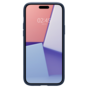 Spigen Liquid Air hoesje geschikt voor iPhone 15 - Blauw