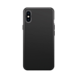 Xqisit NP Silicone Case hoesje geschikt voor iPhone X &amp; iPhone XS - Zwart