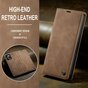 Caseme Retro Wallet Case hoesje geschikt voor iPhone 15 Pro - bruin