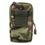 Universele Outdoor hoes telefoontas schokbestendig voor mobiel - Army Camouflage Legergroen