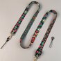 Crossbody Telefoonkoord Lanyard Band Keycord met Bevestigingstab voor onder je hoesje 120cm - Maya Totem