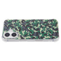 Camo Survivor TPU met versterkte hoeken hoesje geschikt voor iPhone 16 - Army Green