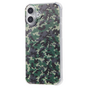 Camo Survivor TPU met versterkte hoeken hoesje geschikt voor iPhone 16 Plus - Army Green