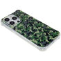 Camo Survivor TPU met versterkte hoeken hoesje geschikt voor iPhone 16 Pro Max - Army Green