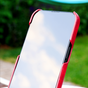 Duo Cardslot Wallet vegan leather hoesje geschikt voor iPhone 16 Pro Max - rood