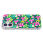 Tropical Leaves &amp; Flowers TPU met versterkte hoeken hoesje geschikt voor iPhone 16