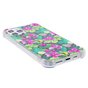 Tropical Leaves &amp; Flowers TPU met versterkte hoeken hoesje geschikt voor iPhone 16 Pro