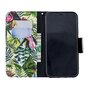 Cover Booklet case hoesje jungle bladeren design geschikt voor iPhone XR - Bladeren