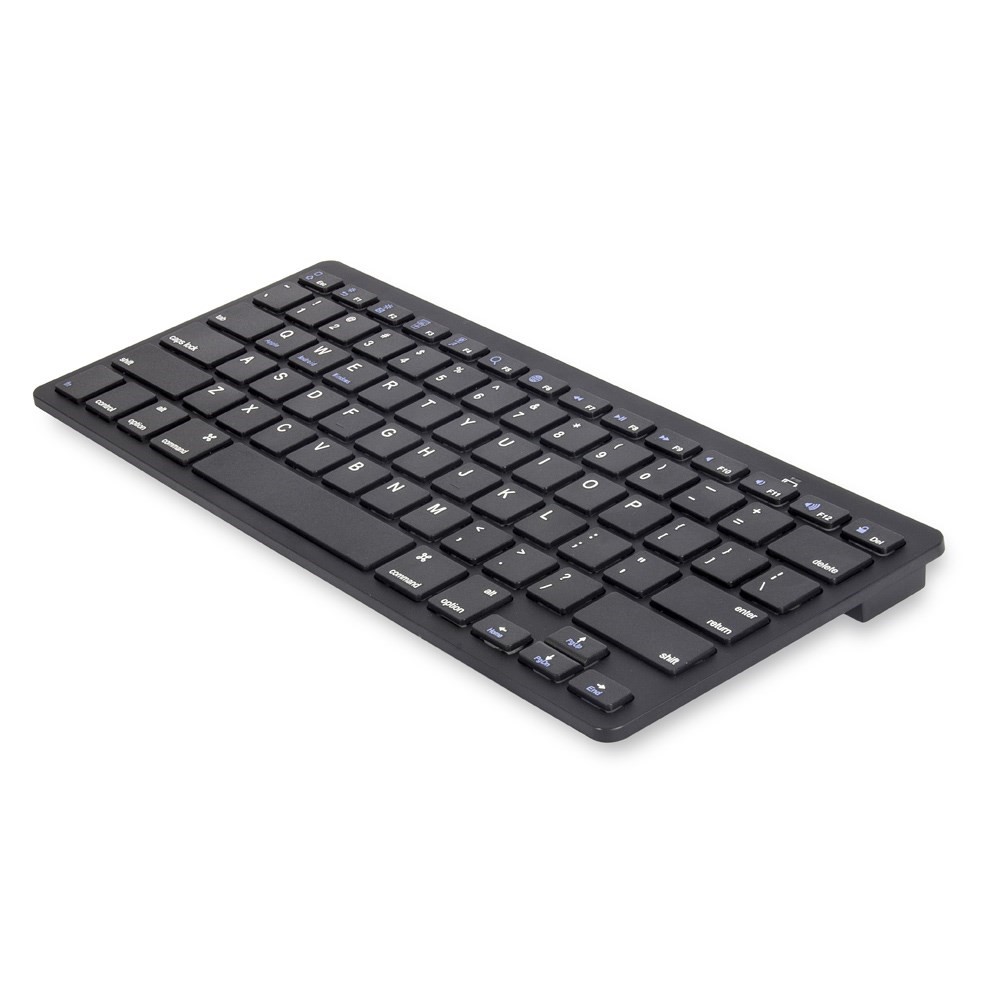 Discriminatie effect verkenner Bluetooth toetsenbord mini keyboard draadloos - QWERTY - Zwart