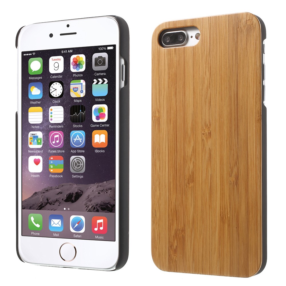 Bamboe hoesje houten case iPhone 7 8 Plus- Echt hout